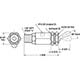 3-Way Toggle Valve, N-C, Momentary Open Toggle, ENP Steel Toggle, 1/8