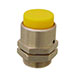 16 mm Extended Captivated Push Button, Yellow (PC-3E-YL)