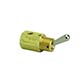 3-Way Toggle Valve, N-O, Momentary Closed Toggle, NP Steel Toggle, 1/8