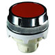 30 mm Flush Push Button, Black (Red Shown) (PL-P2F-B)