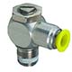 Meter Out Adjustable Flow Control Valve, 1/4