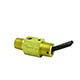 3-Way Toggle Valve, N-O, Momentary Closed Toggle, Plastic Toggle, 1/8