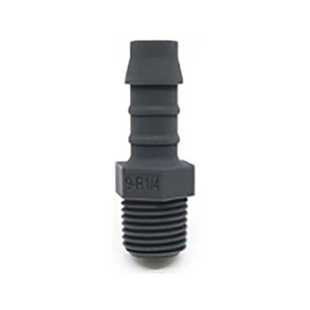 6mm Tube ID x 1/4" BSPT Thread - Hose Barb Male Straight (PHC ST 0602)