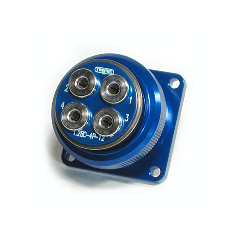 1.2" Series Connector Assembly, 4 Lines 1/8" PTC