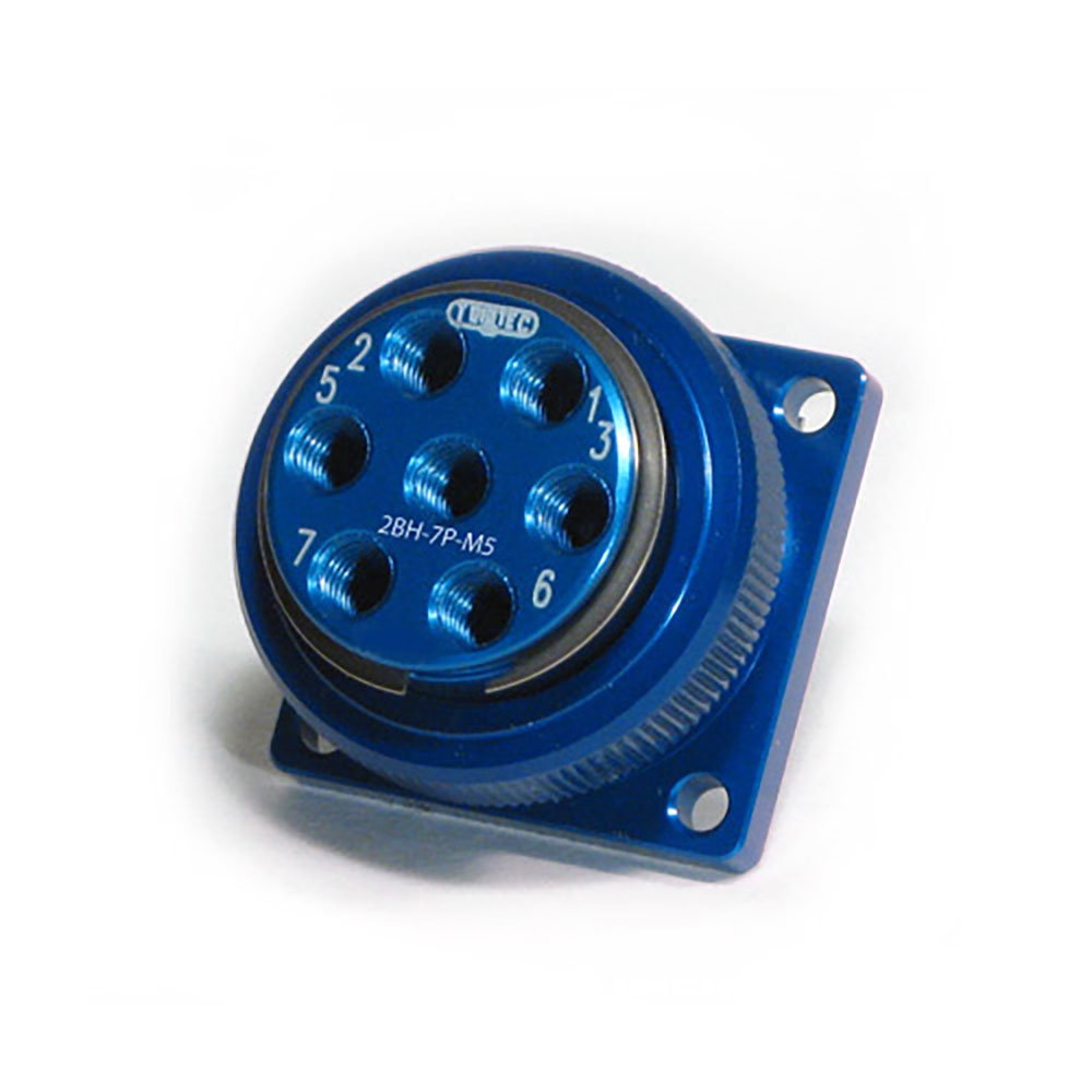 1" Series Connector Assembly, 7 Lines M5 Ports