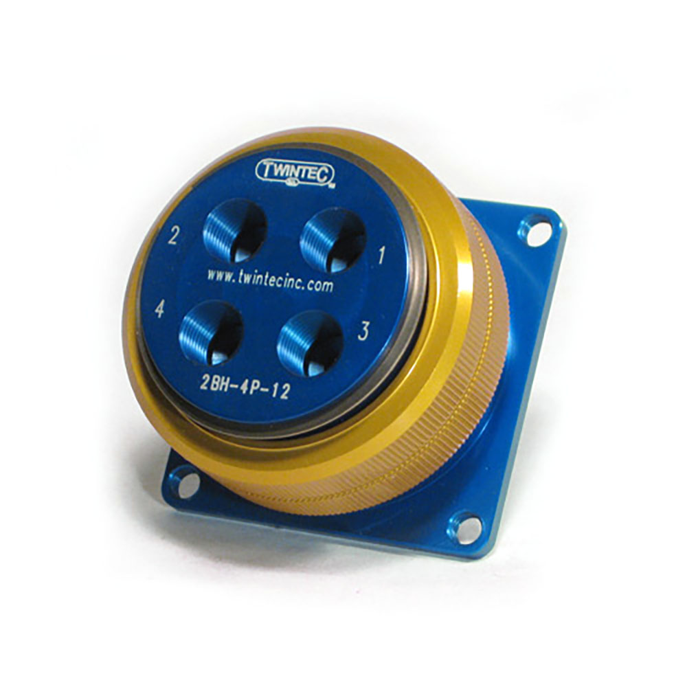 2" Series Connector Assembly, 4 Lines 1/8 NPT Ports Socket Side