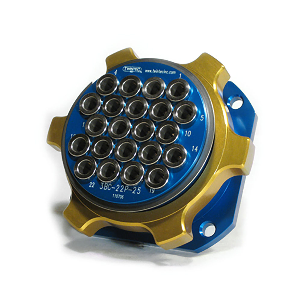 3" Series Connector Assembly, 22 Lines 5/32" PTC