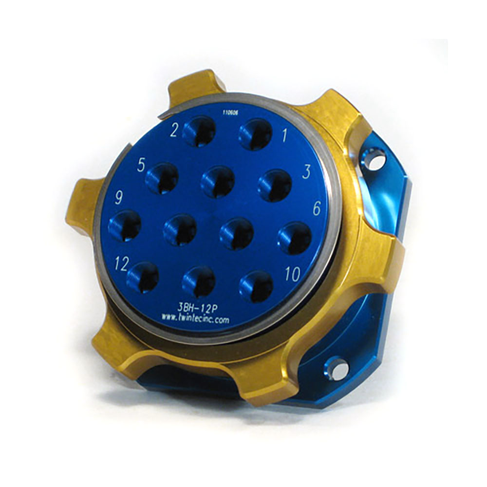 3" Series Connector Assembly, 12 Lines 1/8" NPT