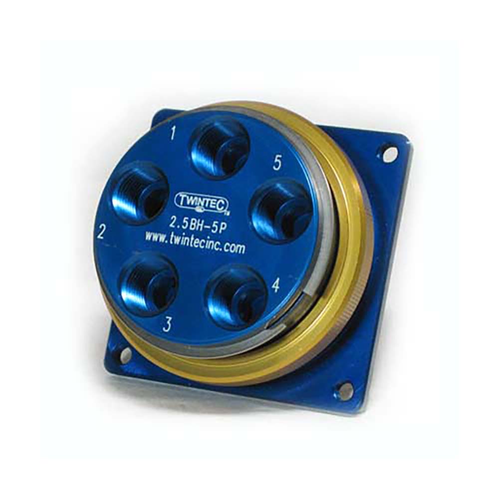 2.5" Series 5 Line 1/4NPT Bulkhead Connector Socket Only (2.5BH-5S-25)