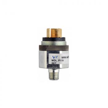 P119V Zinc Diecast Miniature Vacuum Switch (P119V-3H-C52L-DIS)