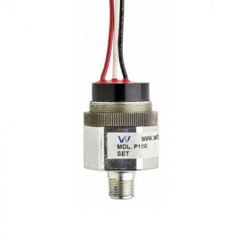 P119V Zinc Diecast Miniature Vacuum Switch (P119V-3H-C52TB-DIS)