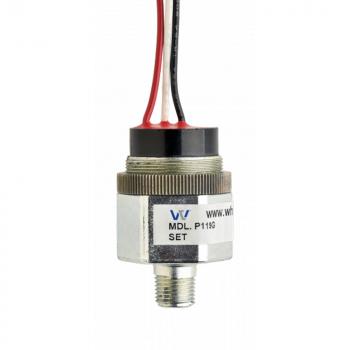 P119G Zinc Diecast Miniature Pressure Switch (P119G-5H-C12TS-DIS)