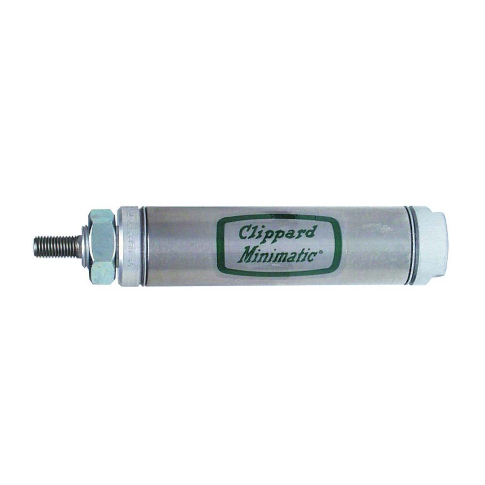 Brand New!! #CDR-24-8 Clippard 1 1/2" Bore Stainless Double Acting Cylinder 